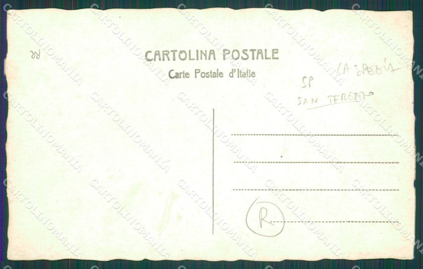 La Spezia Lerici San Terenzo Foto cartolina QT1085 – retro