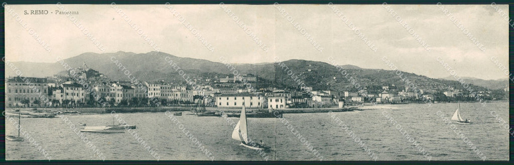 Imperia Sanremo Doppia cartolina QT1092 – fronte