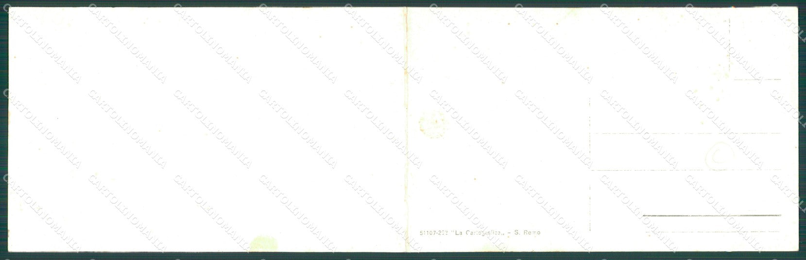 Imperia Sanremo Doppia cartolina QT1092 – retro