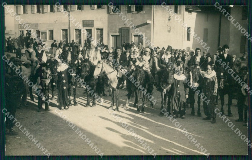 Belluno città Carnevale Foto cartolina QT1136 – fronte