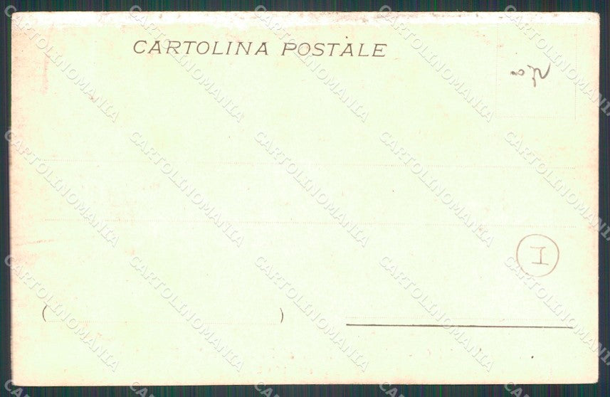 Belluno città Prefettura Militari cartolina QT1139 – retro