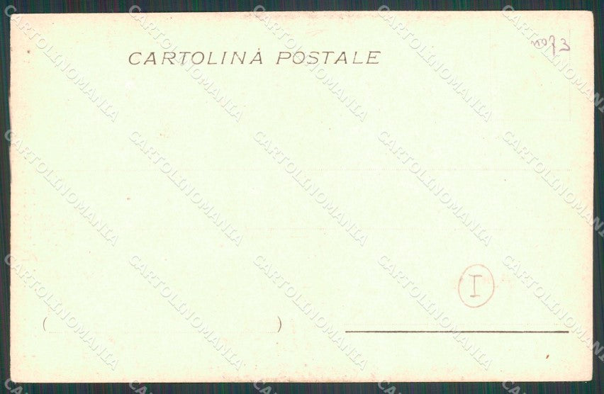 Belluno città Prefettura Militari cartolina QT1143 – retro