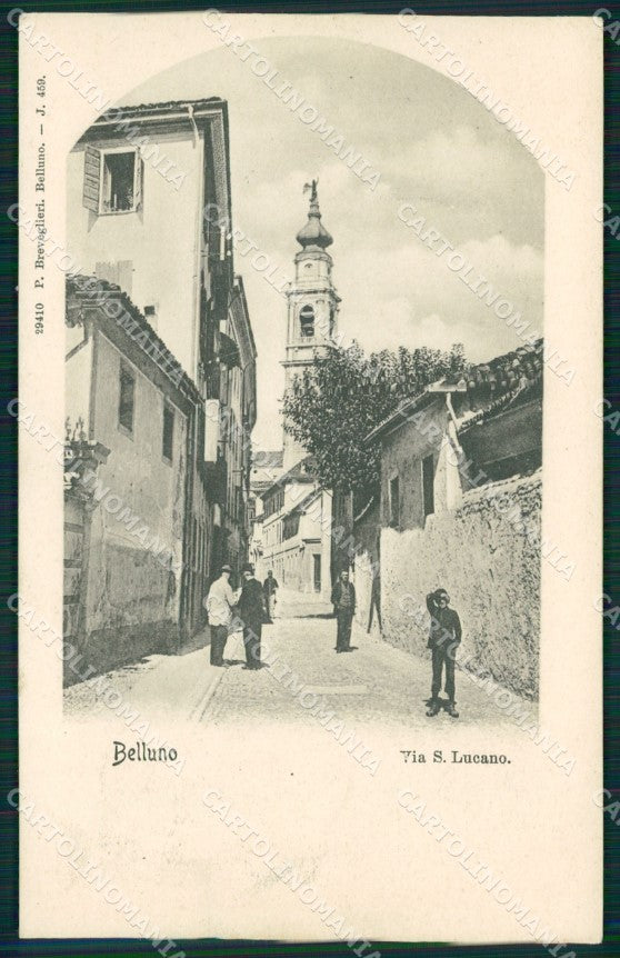 Belluno città cartolina QT1146 – fronte
