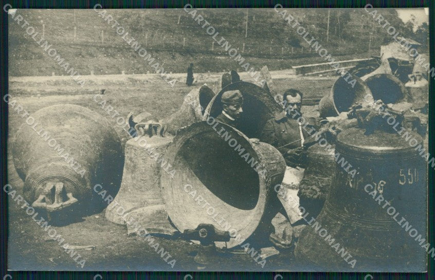 Belluno città Campane Militari Foto cartolina QT1148 – fronte