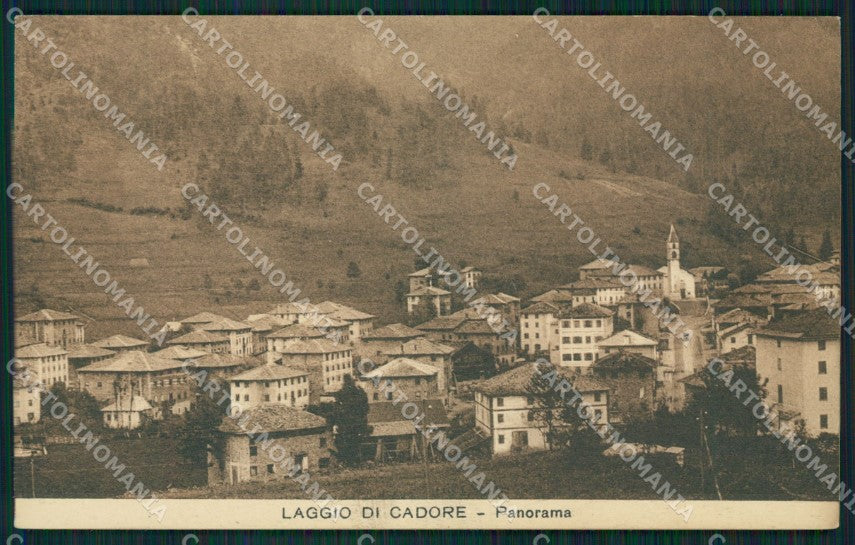 Belluno Vigo di Cadore Laggio di cartolina QT1157 – fronte
