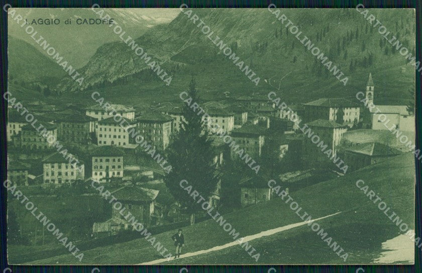 Belluno Vigo di Cadore Laggio di cartolina QT1182 – fronte