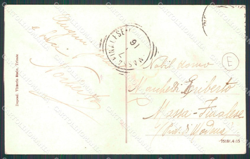 Belluno Pieve di Cadore cartolina QT1199 – retro