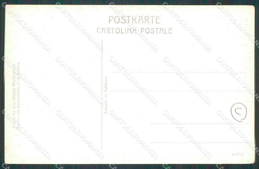 Belluno Cortina d'Ampezzo Tre Croci cartolina QT1213 – retro