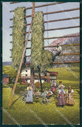 Belluno Cortina d'Ampezzo Costumi cartolina QT1243 – fronte