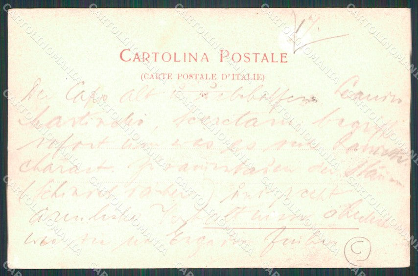 Belluno Feltre Porta Oria cartolina QT1252 – retro