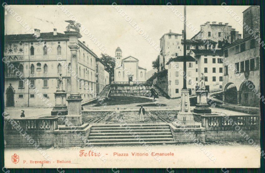Belluno Feltre cartolina QT1257 – fronte