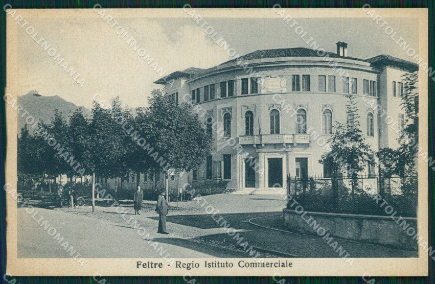 Belluno Feltre Regio Istituto Commerciale cartolina QT1264 – fronte