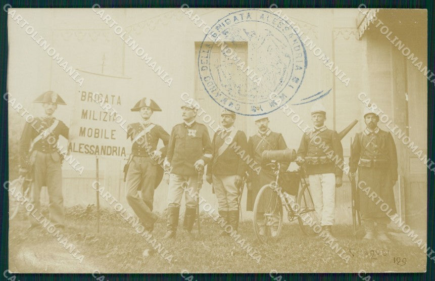 Belluno Feltre Militari Carabinieri Brigata Alessandria Foto cartolina QT1277 – fronte