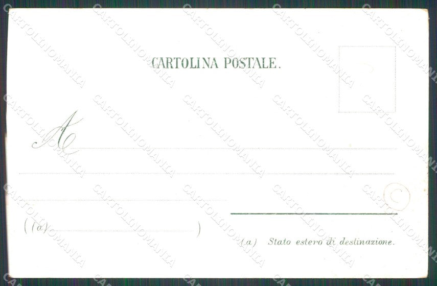 Belluno Agordo Costumi cartolina QT1292 – retro