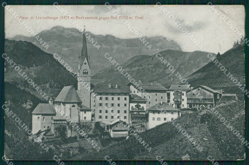 Belluno Livinallongo Pieve di PIEGHINA cartolina QT1293 – fronte