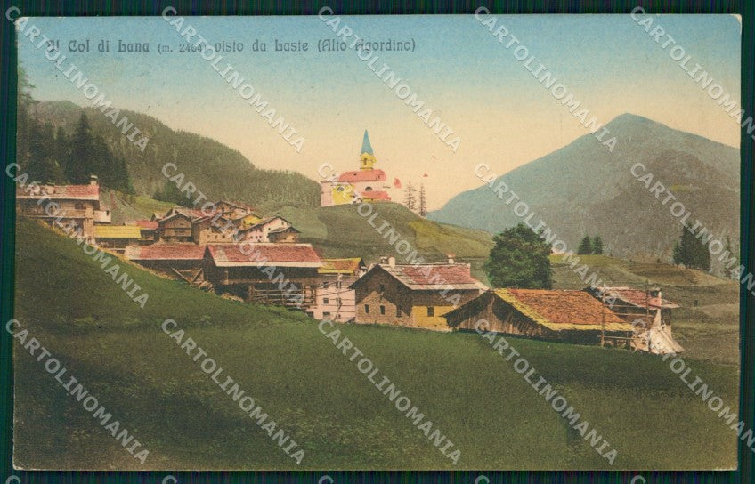 Belluno Col di Lana Alto Agordino cartolina QT1294 – fronte