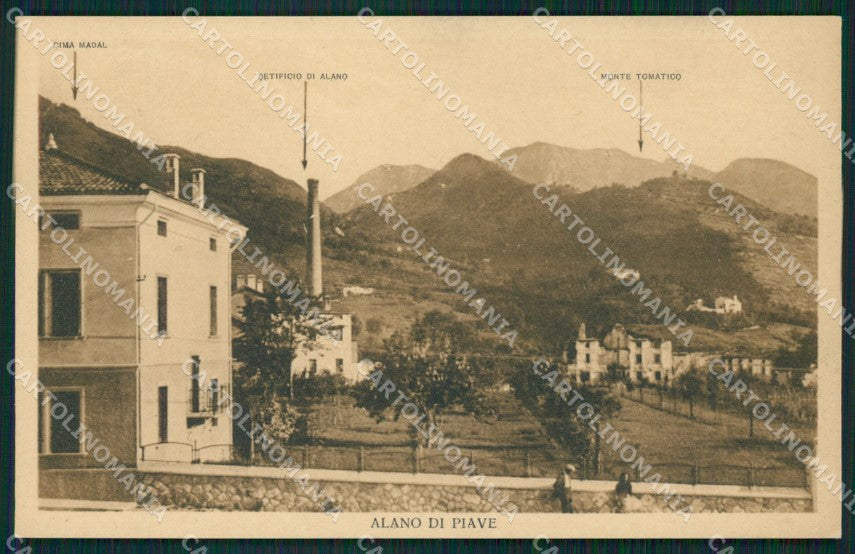 Belluno Alano di Piave cartolina QT1314 – fronte