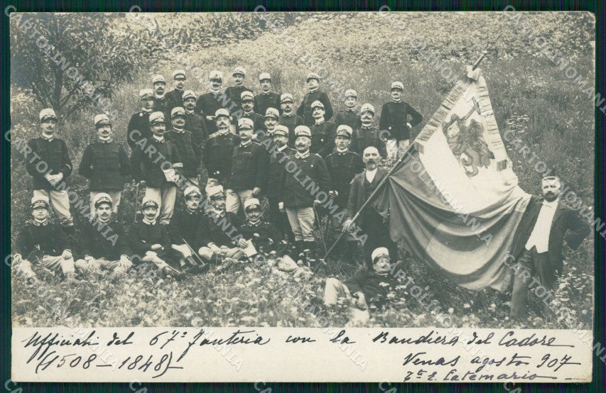 Belluno Valle di Cadore Venas di Militari Foto cartolina QT1327 – fronte