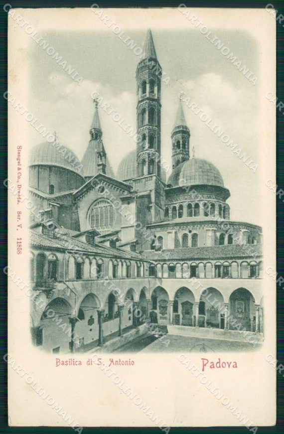 Padova Città Basilica Sant'Antonio Rilievo cartolina QT1331 – fronte