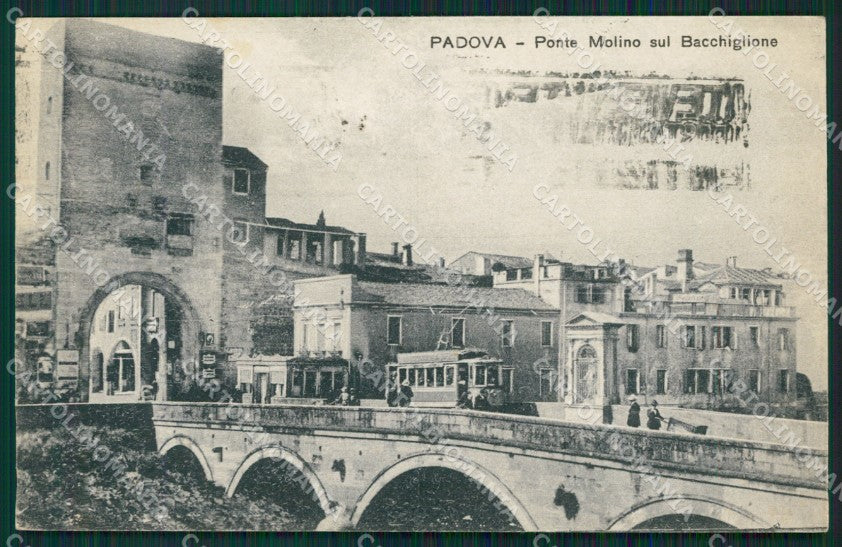 Padova Città Tram cartolina QT1380 – fronte