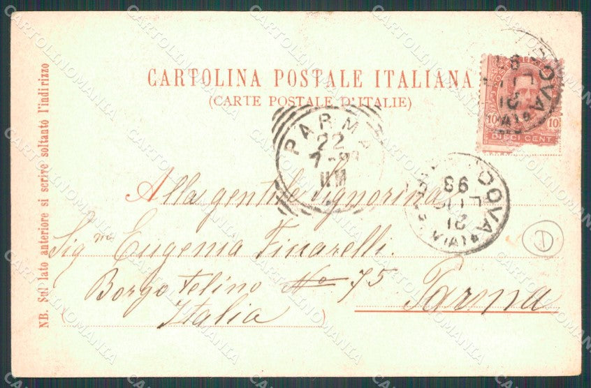 Padova Città cartolina QT1390 – retro