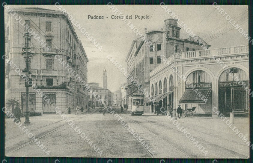 Padova Città Tram cartolina QT1415 – fronte