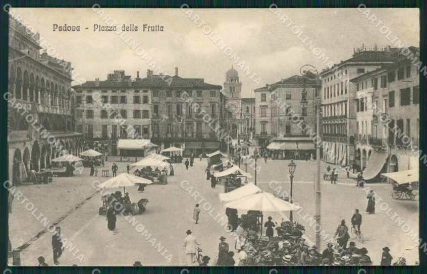 Padova Città Mercato cartolina QT1421 – fronte