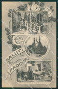 Padova Città Saluti da PIEGA cartolina QT1424 – fronte