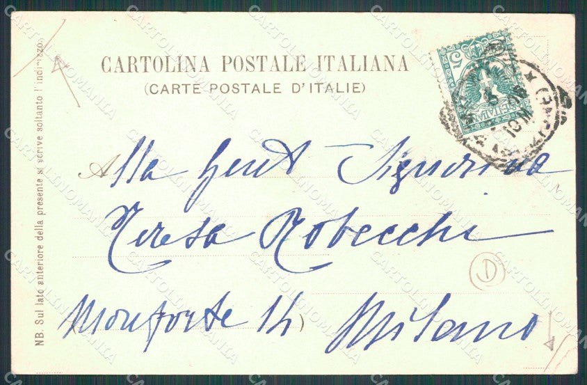 Padova Città PIEGHE cartolina QT1437 – retro