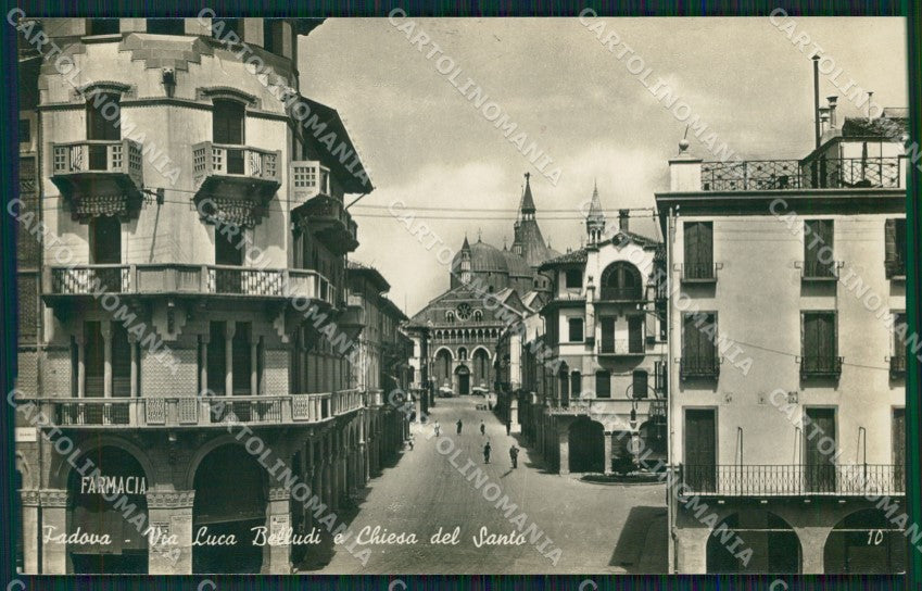 Padova Città Farmacia Foto cartolina QT1441 – fronte