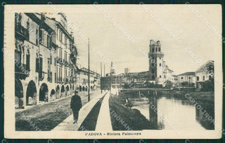Padova Città PIEGA cartolina QT1454 – fronte