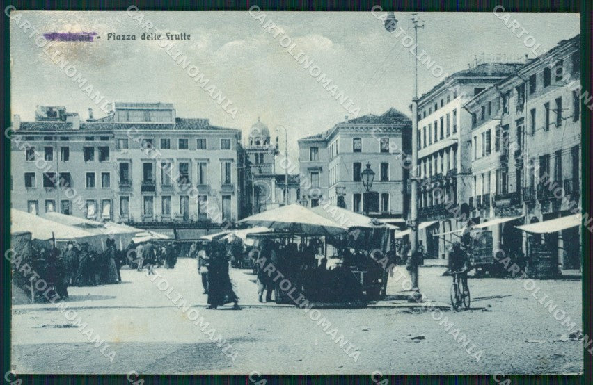 Padova Città Mercato ABRASA cartolina QT1459 – fronte