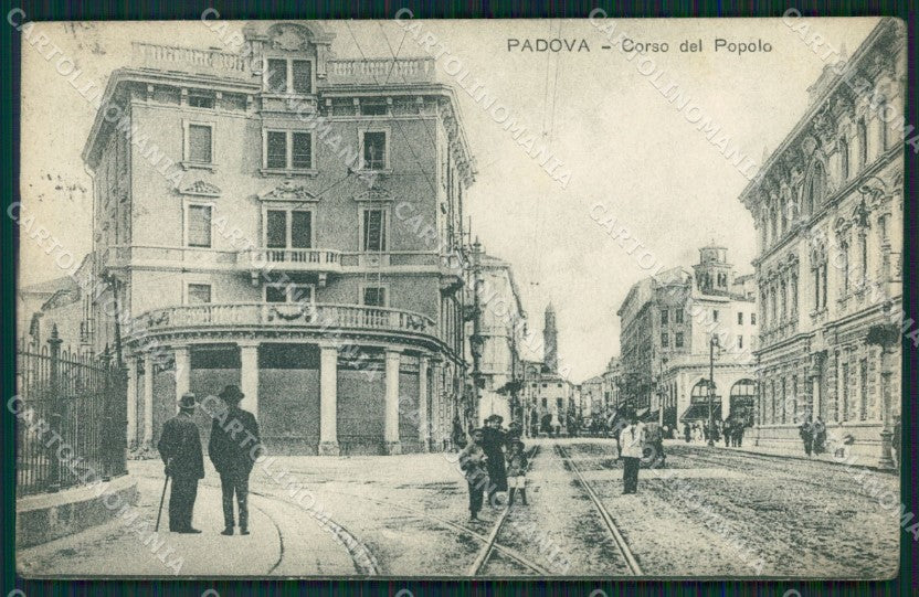 Padova Città PIEGA cartolina QT1461 – fronte