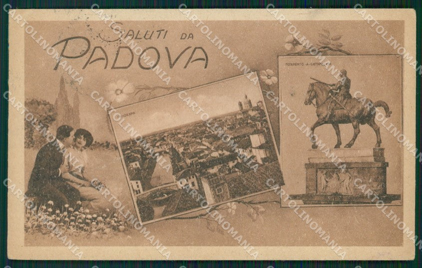 Padova Città Saluti da cartolina QT1492 – fronte