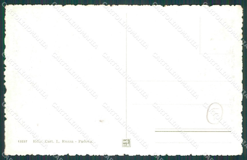 Padova Città ABRASA cartolina QT1504 – retro