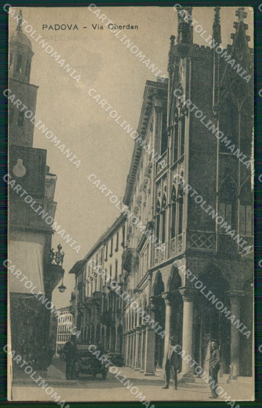 Padova Città Auto cartolina QT1505 – fronte