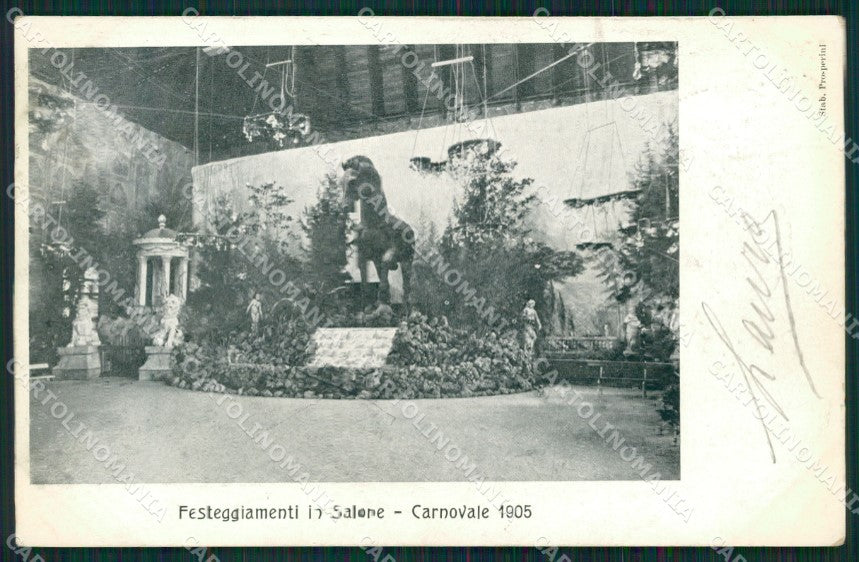 Padova Città Carnevale 1905 Club Ignoranti cartolina QT1545 – fronte