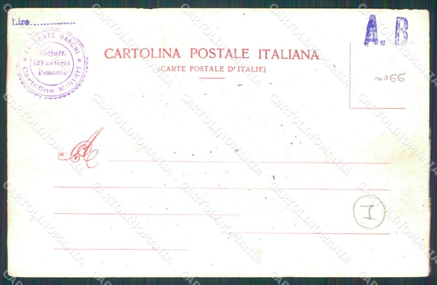 Padova Città Militari cartolina QT1548 – retro