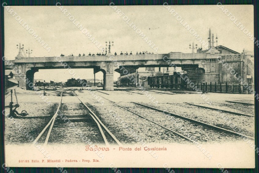 Padova Città Treno cartolina QT1549 – fronte