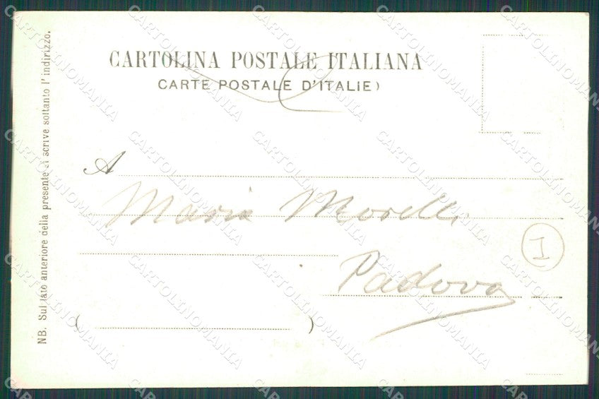 Padova Città Treno cartolina QT1549 – retro