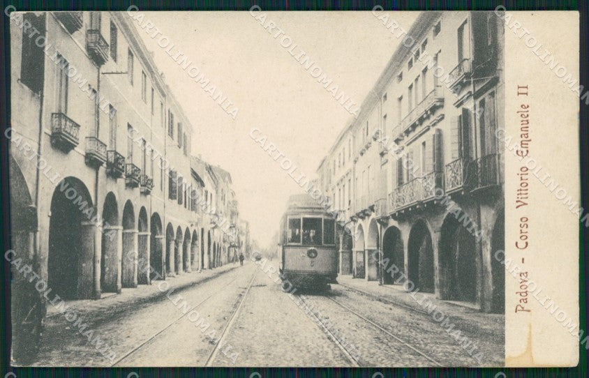 Padova Città Tram cartolina QT1563 – fronte