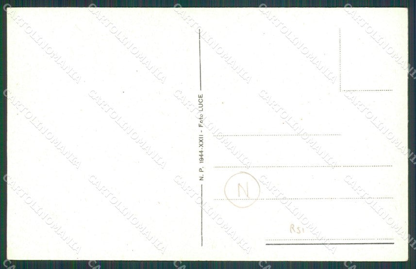 Padova Città Chiesa Eremitari Rovine Guerra RSI cartolina QT1575 – retro