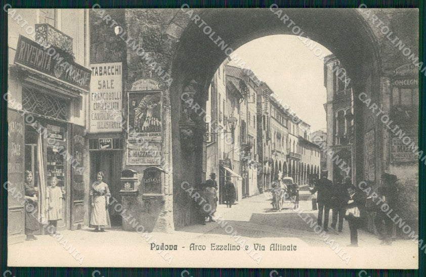 Padova Città Arco Ezzelino cartolina QT1589 – fronte