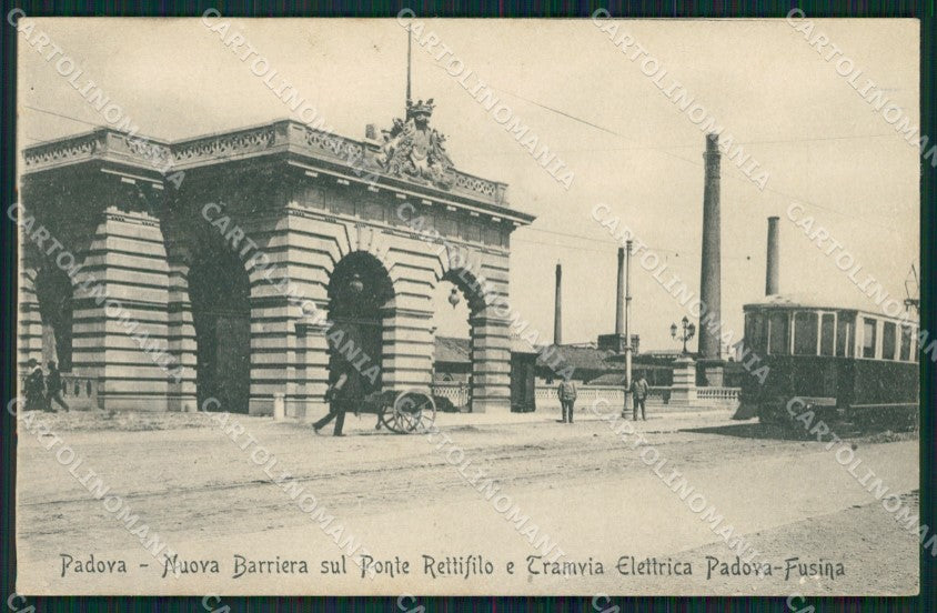 Padova Città Tranvia Elettrica cartolina QT1590 – fronte