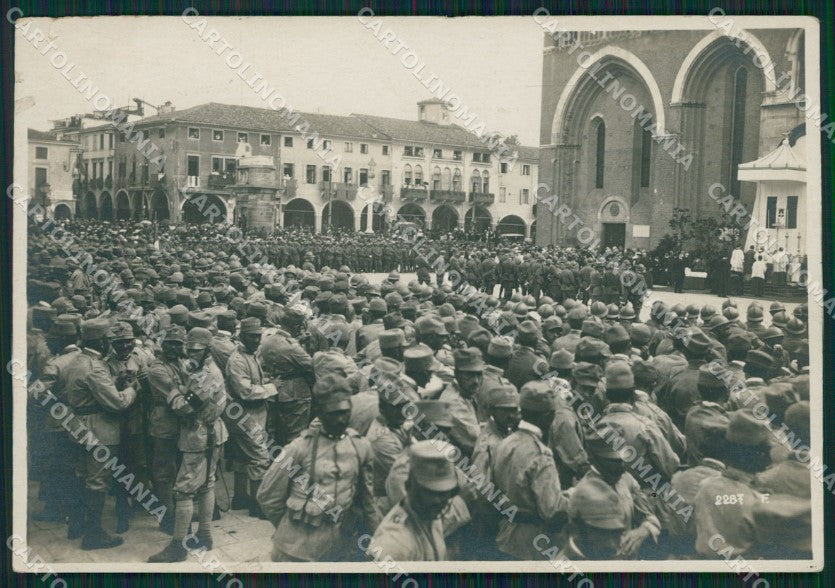 Padova Città Militari STRAPPINO Foto cartolina QT1610 – fronte