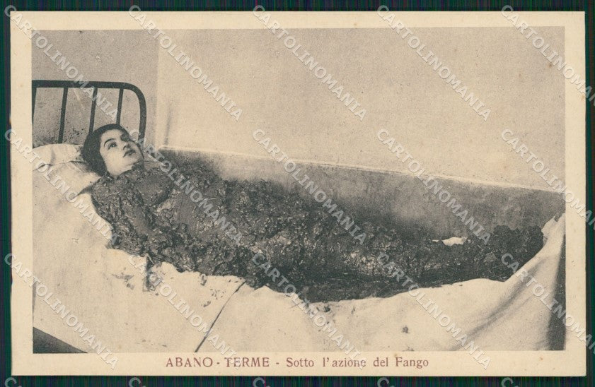 Padova Abano Terme Fanghi cartolina QT1627 – fronte