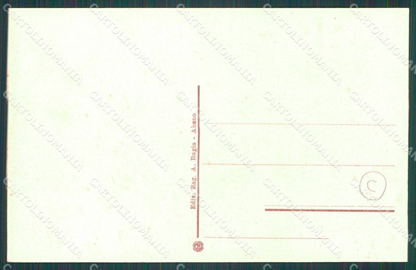 Padova Abano Terme Fanghi cartolina QT1627 – retro