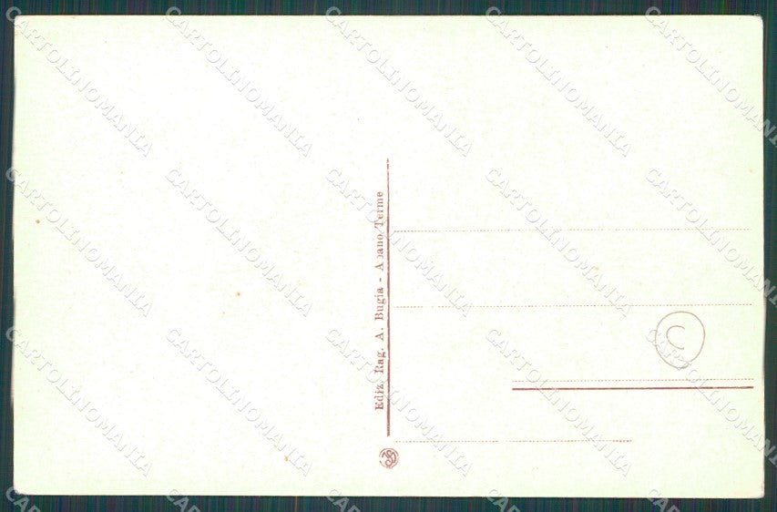 Padova Abano Terme Fanghi cartolina QT1629 – retro