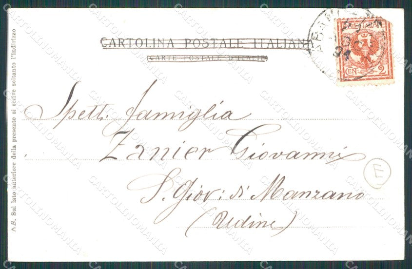 Padova Abano Terme Stabilimenti Termali Carrozza cartolina QT1659 – retro