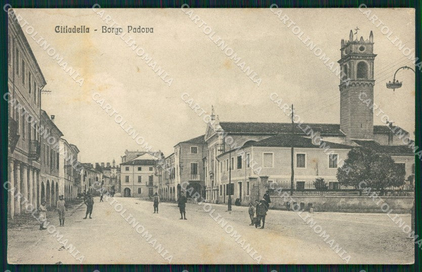 Padova Cittadella Borgo Padova cartolina QT1690 – fronte